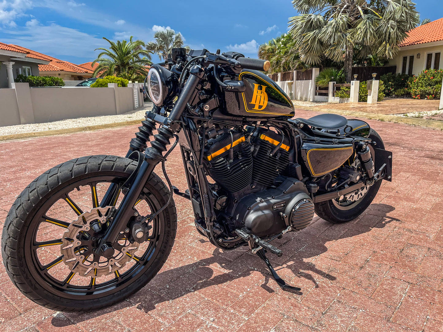 Custom Airbrush Motorcycle