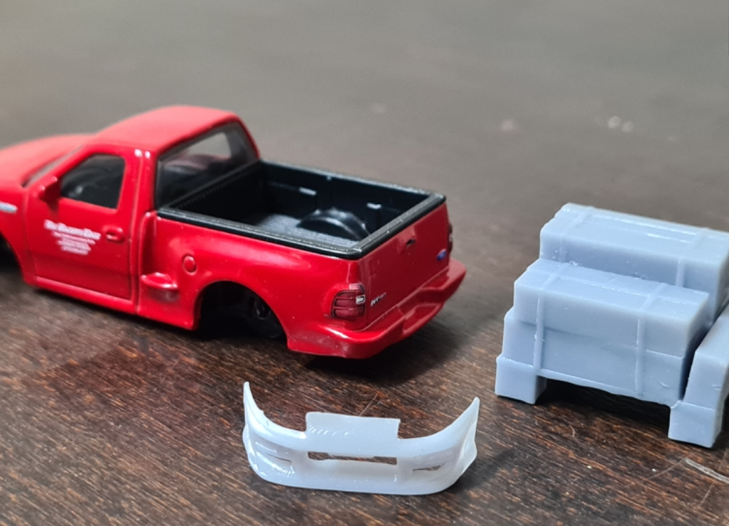 Fast & Furious Ford Lightning Accessory Boxes with Supra parts